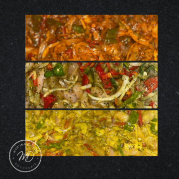 Boucherie Madina Daoudi - 
Emincé de poulet - Marinade curry (250GR)  